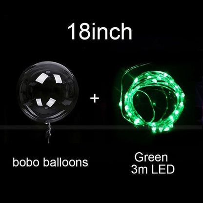 Ballons LED réutilisables pour illuminer vos fêtes (X10)